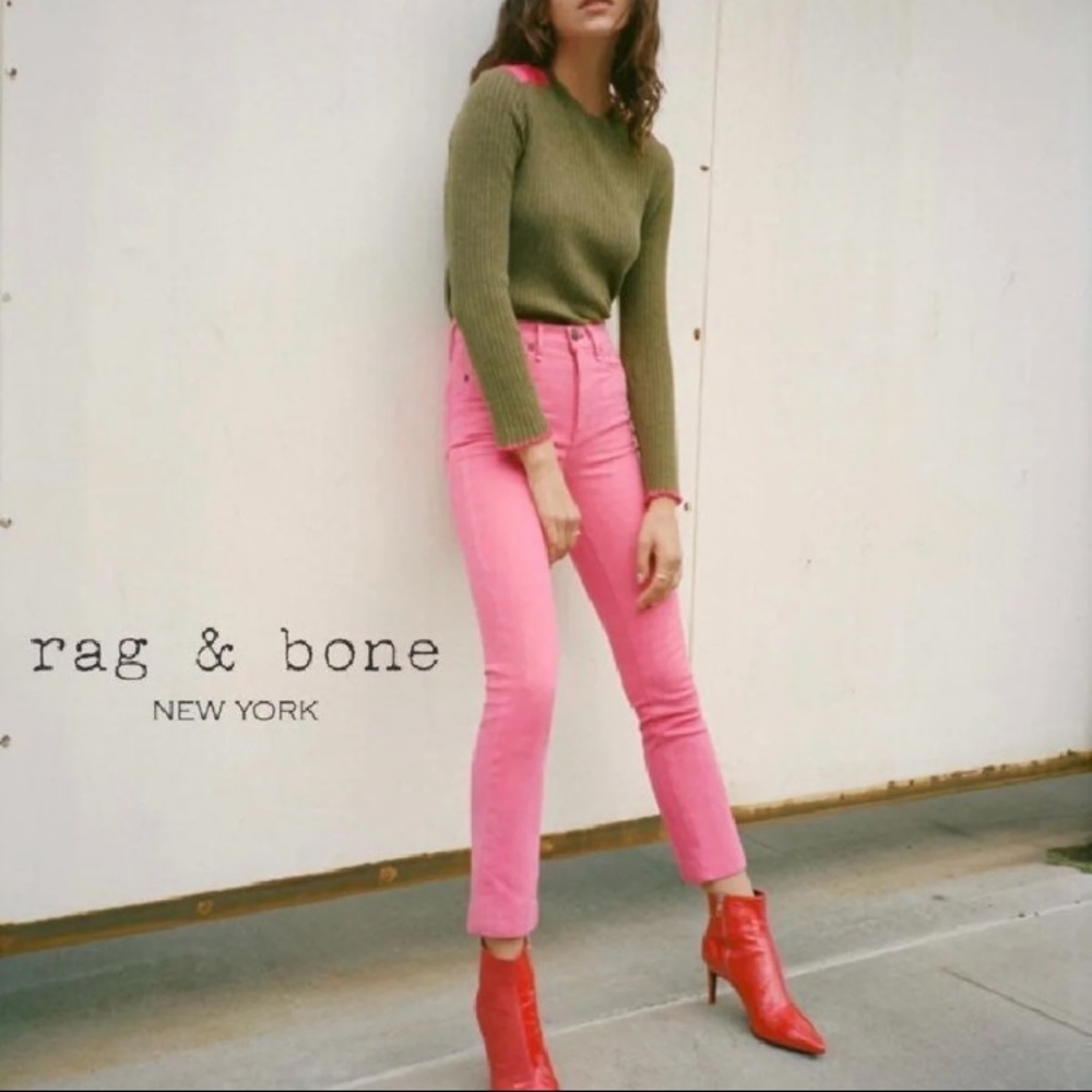 RAG & BONE High Waisted Skinny Ankle Jeans 27 NWT